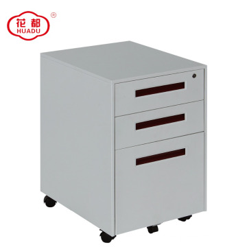Modern Office furniture KD 3 Drawer Mobile Pedestal for A4 File Cabinet